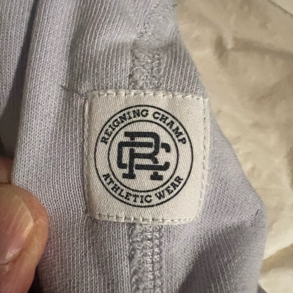 Men’s Reigning Champ slim fit mid-weight terry sweat pants medium - Picture 4 of 8